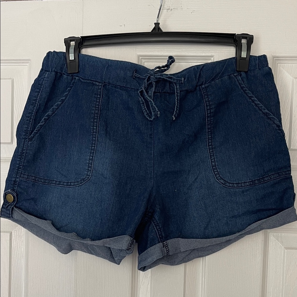 Denim Blue Women's Shorts